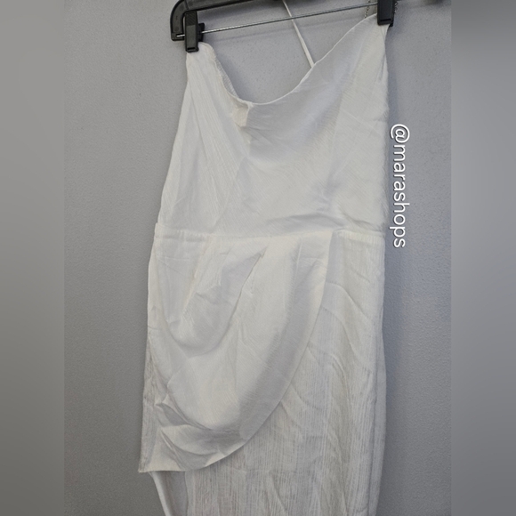 Michael Costello x REVOLVE Tessa Midi Dress in Ivory - Picture 3 of 6